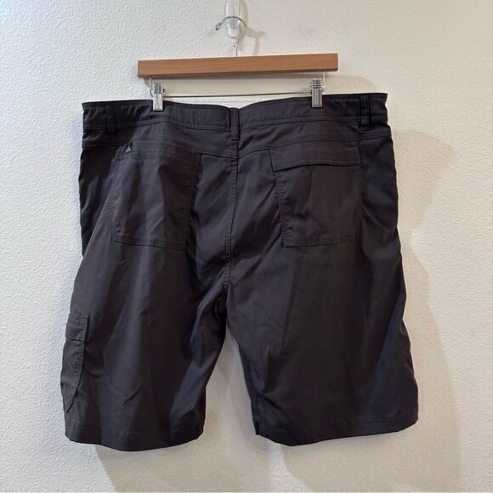 Prana Zion Short Mens Size 42 Gray Belted Outdoor Hiking inseam 10” - Picture 7 of 9